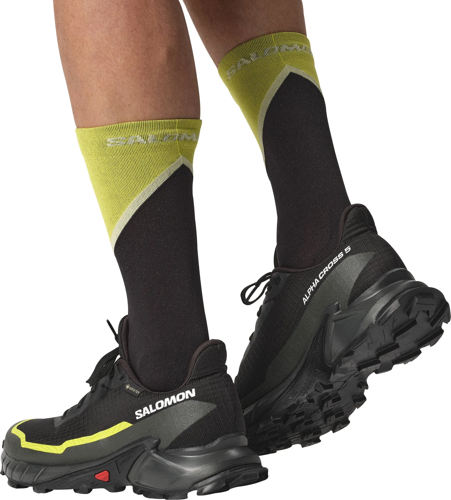 Salomon Alphacross 5 GORE-TEX Mens Trail Running Shoes - Black