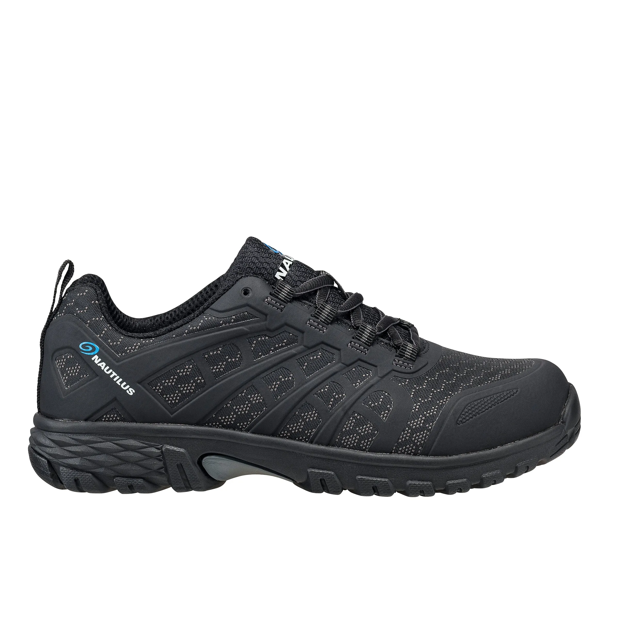 Stratus Black Alloy Toe SD10 Athletic Work Shoe