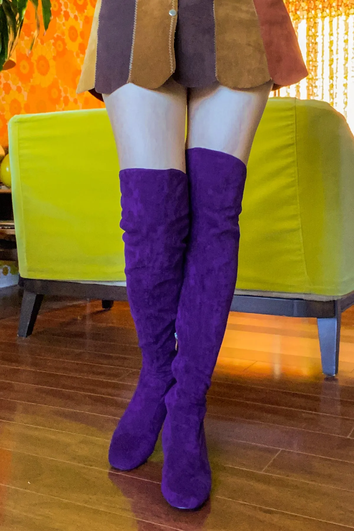 The Jane Boot in Purple Haze