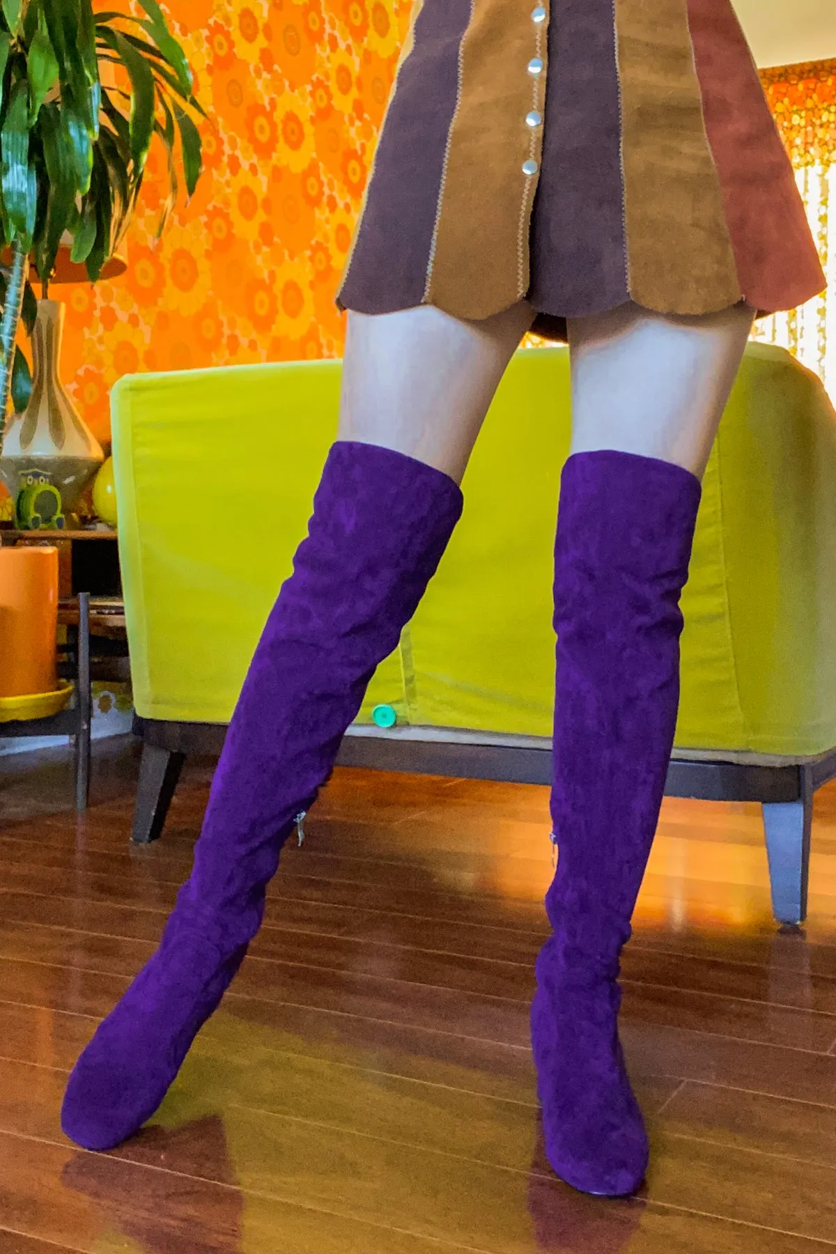 The Jane Boot in Purple Haze