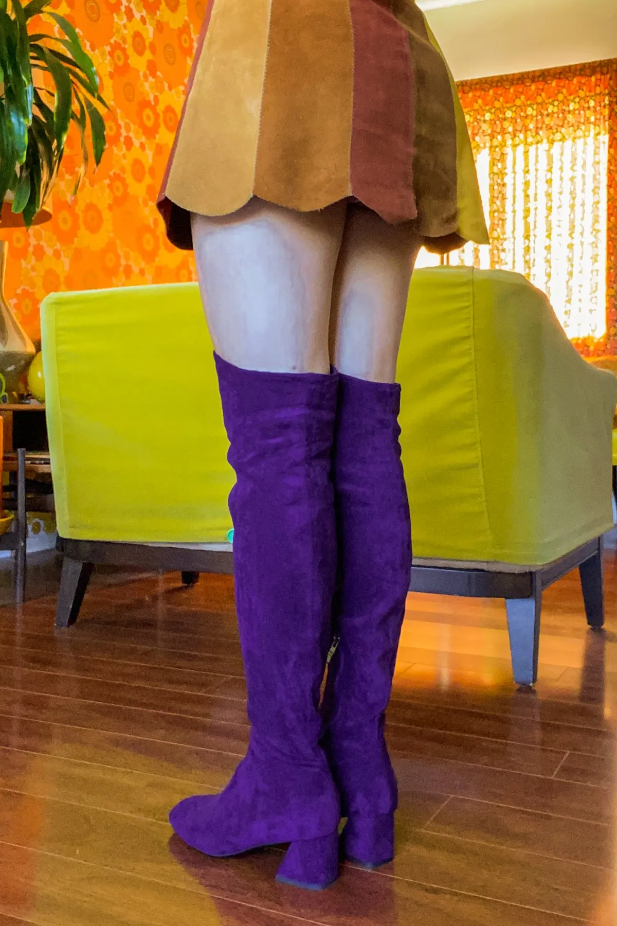 The Jane Boot in Purple Haze