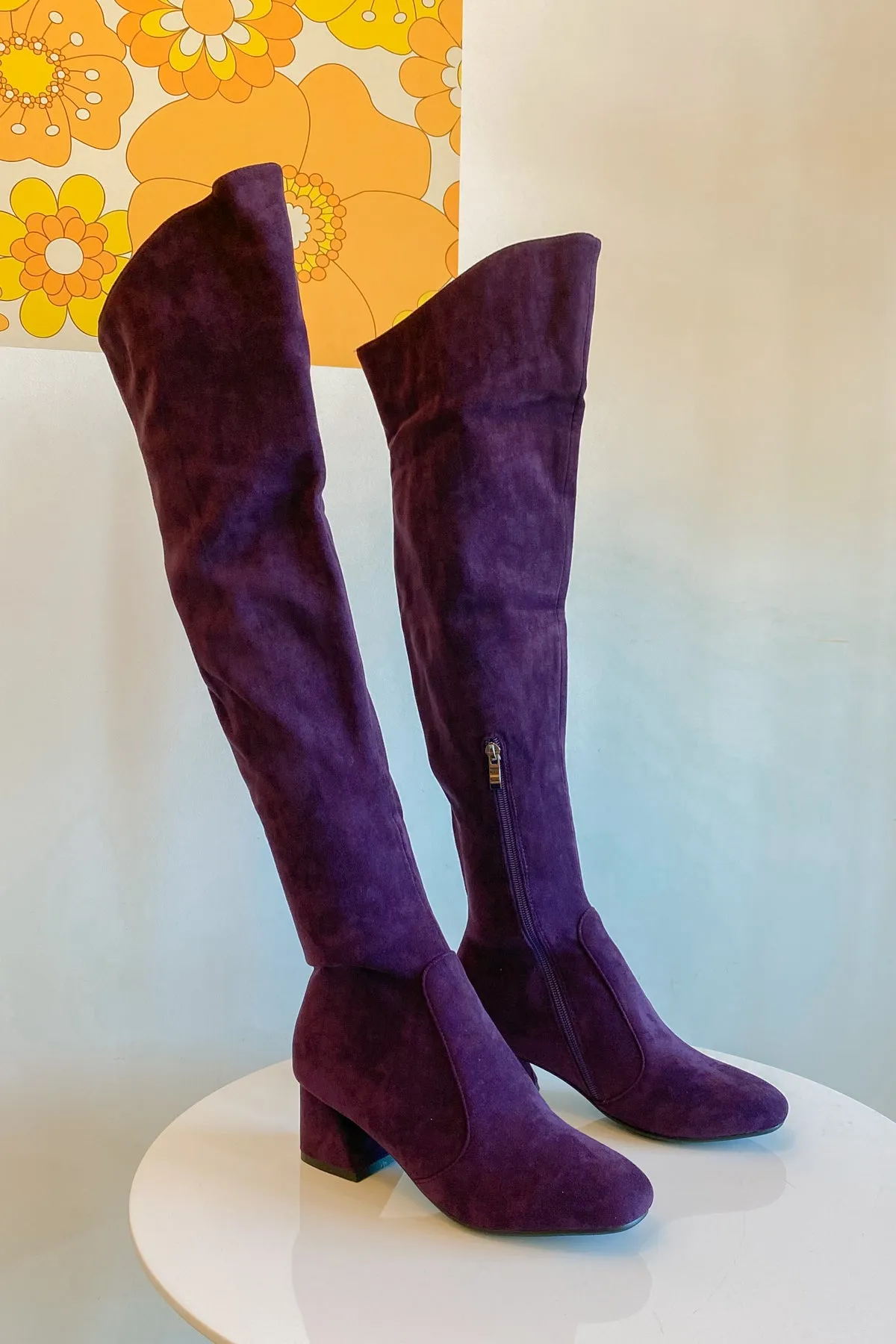 The Jane Boot in Purple Haze