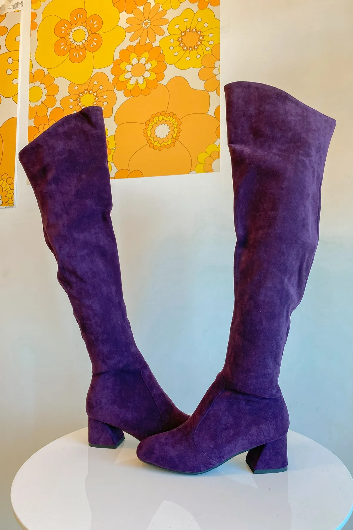 The Jane Boot in Purple Haze