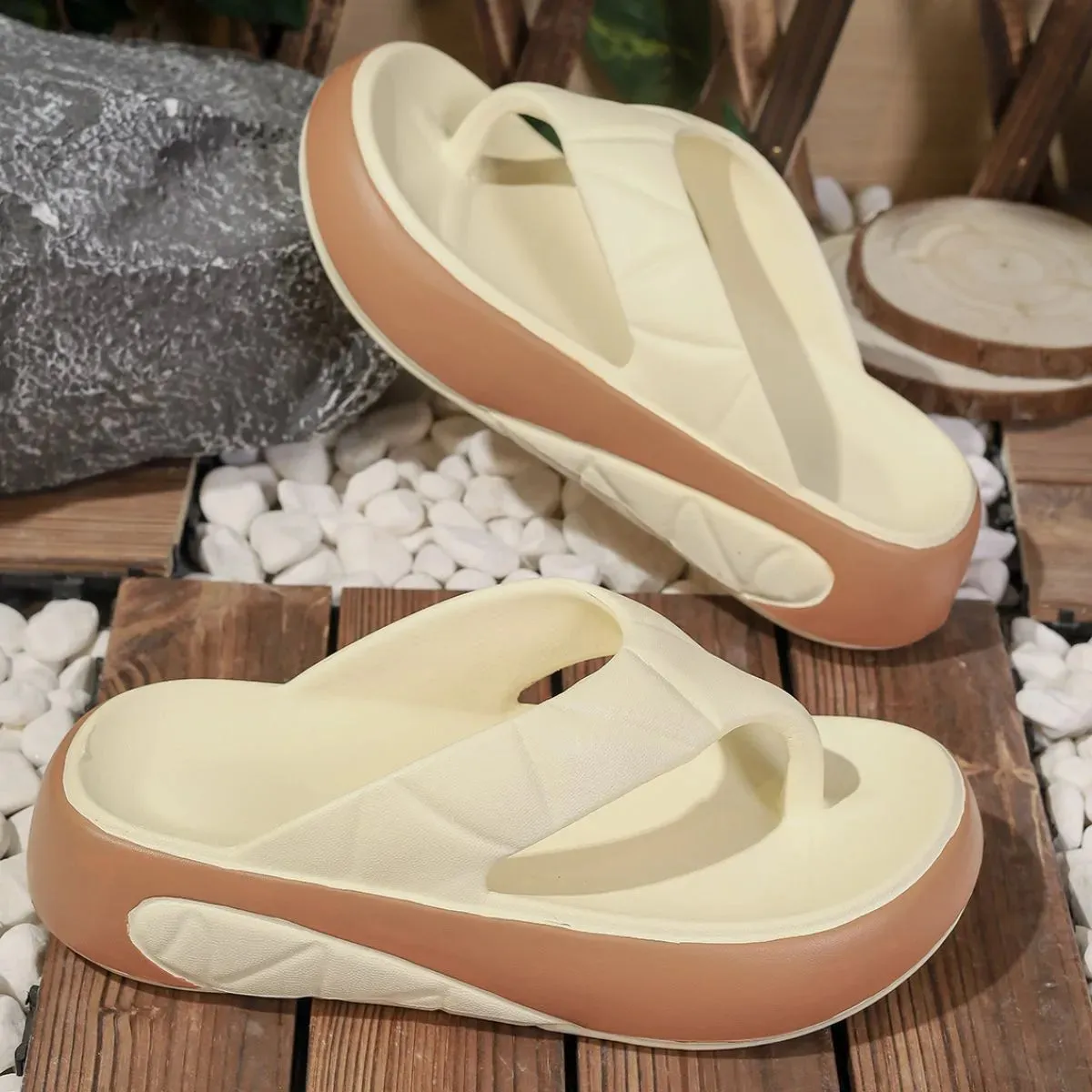 Toe Post Platform Sandals