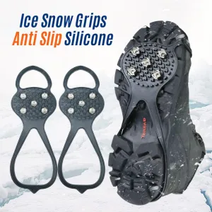 Traction Cleats Ice Snow Grips Anti Slip Silicone Traction Cleats Ice Snow Grips Anti Slip Silicone