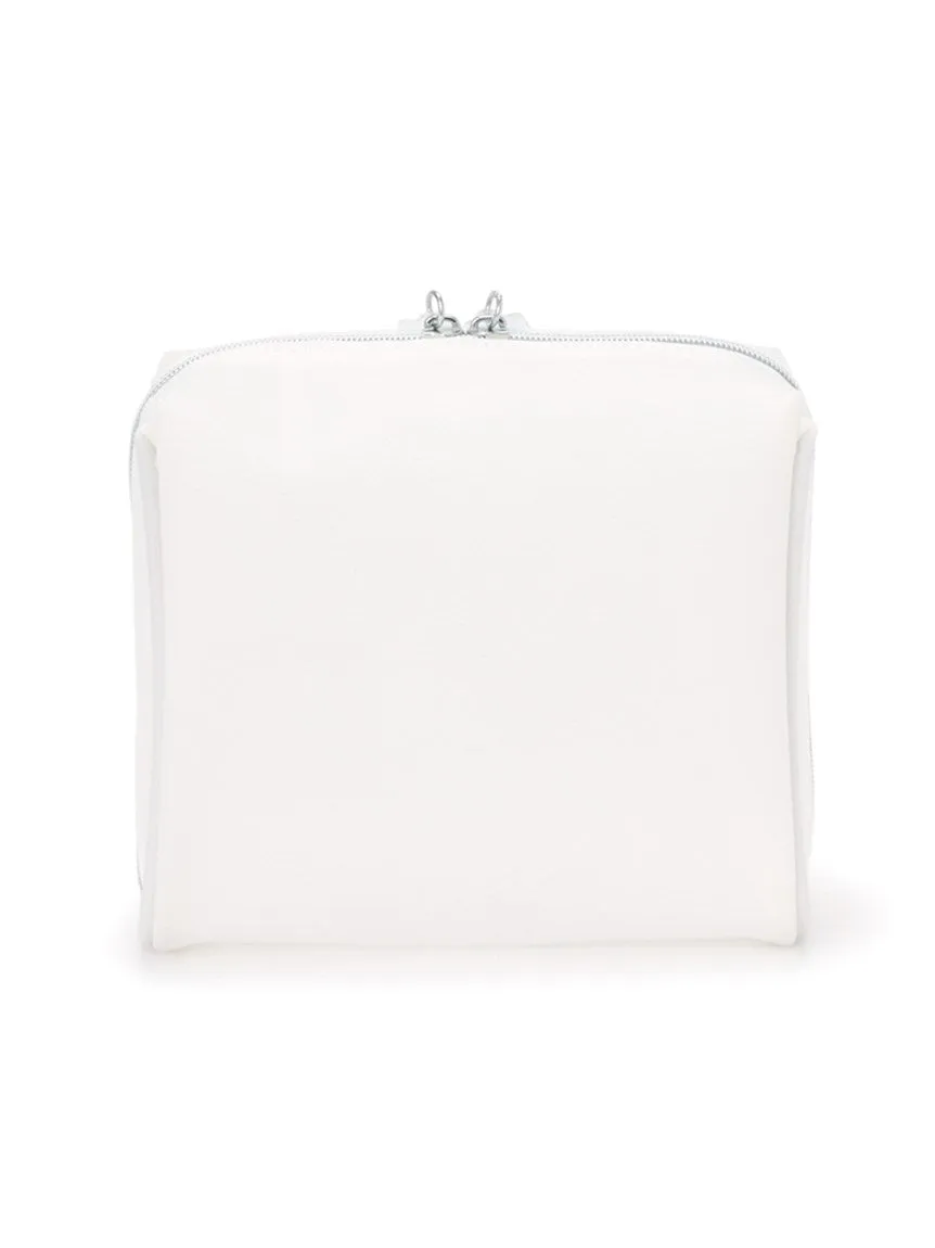 Vinyl Polar Bear Pouch Bag
