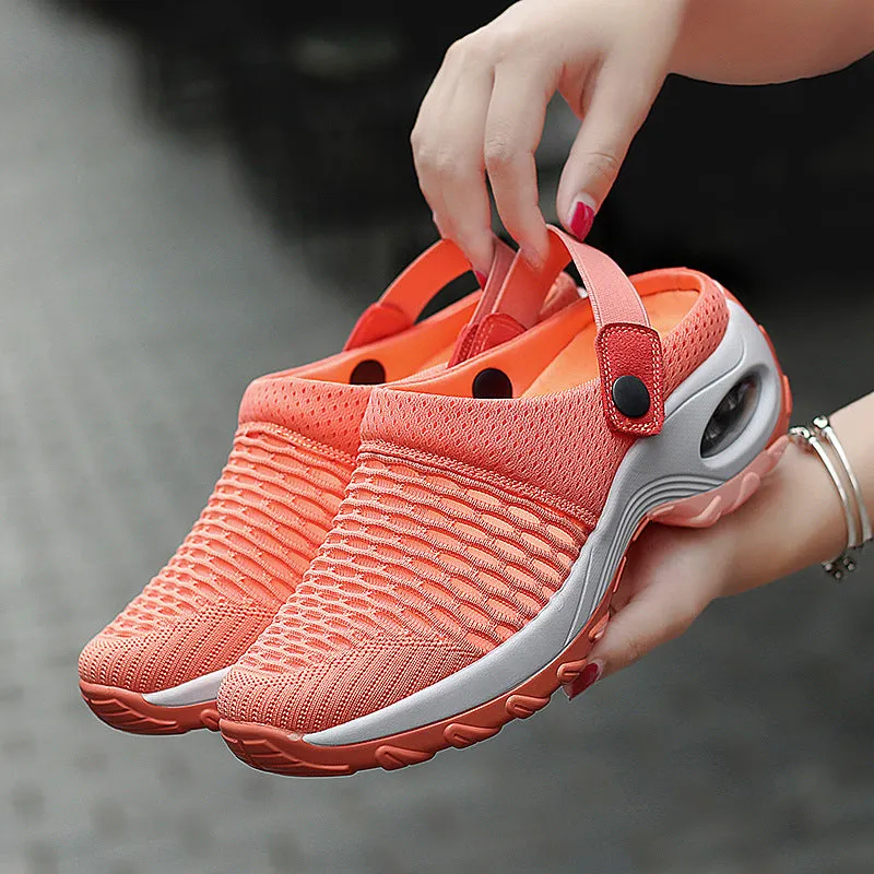 Women Mesh Slippers Summer Beach Shoes Casual Sandals