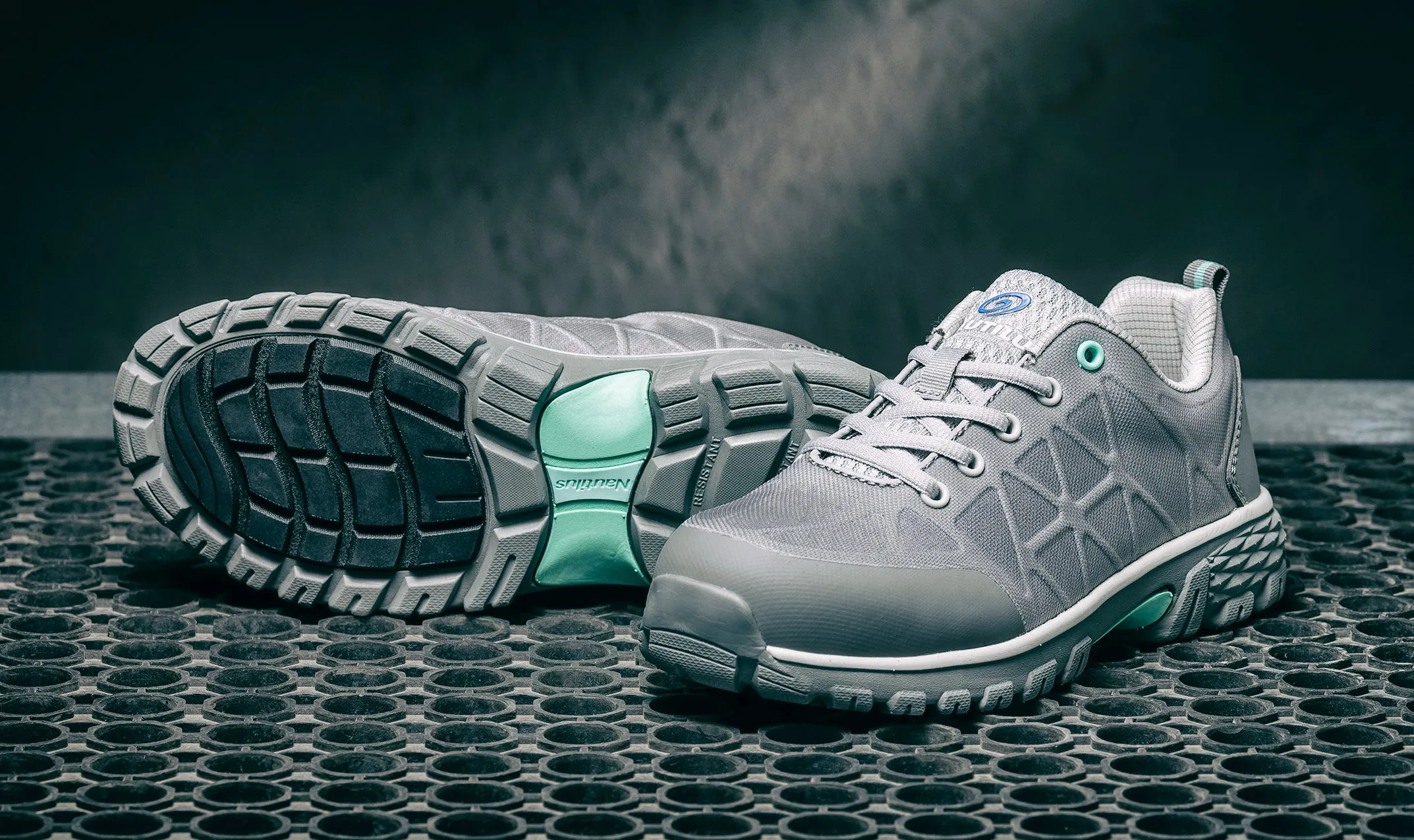 Women's Spark Grey Carbon Toe EH Athletic Work Shoe